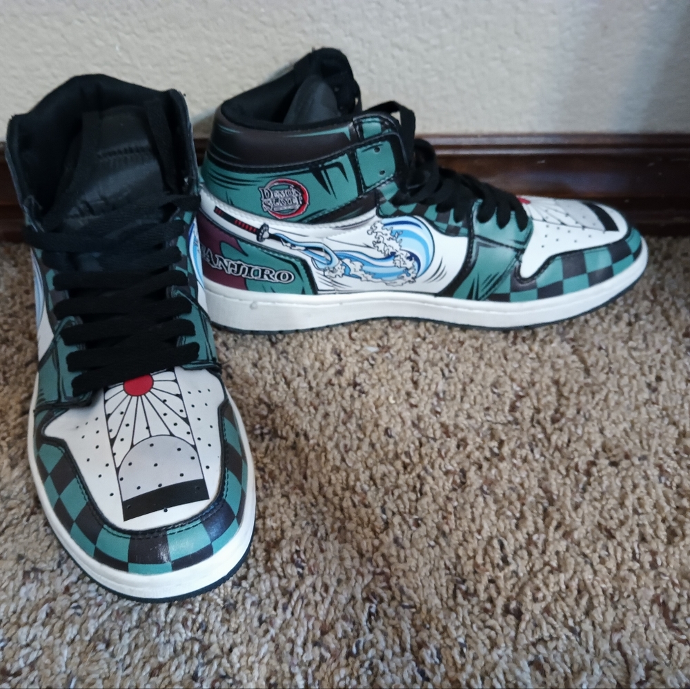 Anime High Tops size 8.5